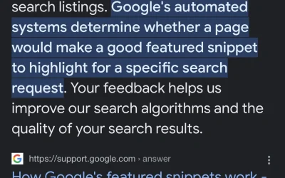 How to Create Google Featured Snippet Bait