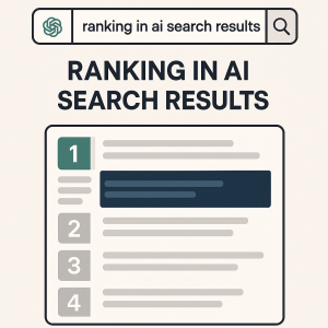 ranking ai search results