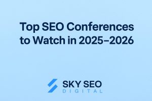 seo conferences 2025 to 2026