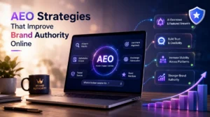 AEO Strategies improve brand authority